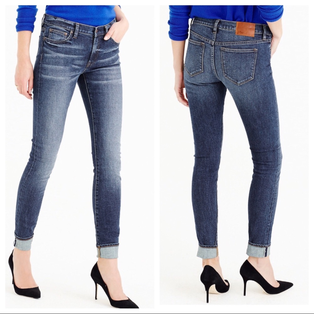 J CREW “Selvedge Toothpick” in Hulton - Size 27